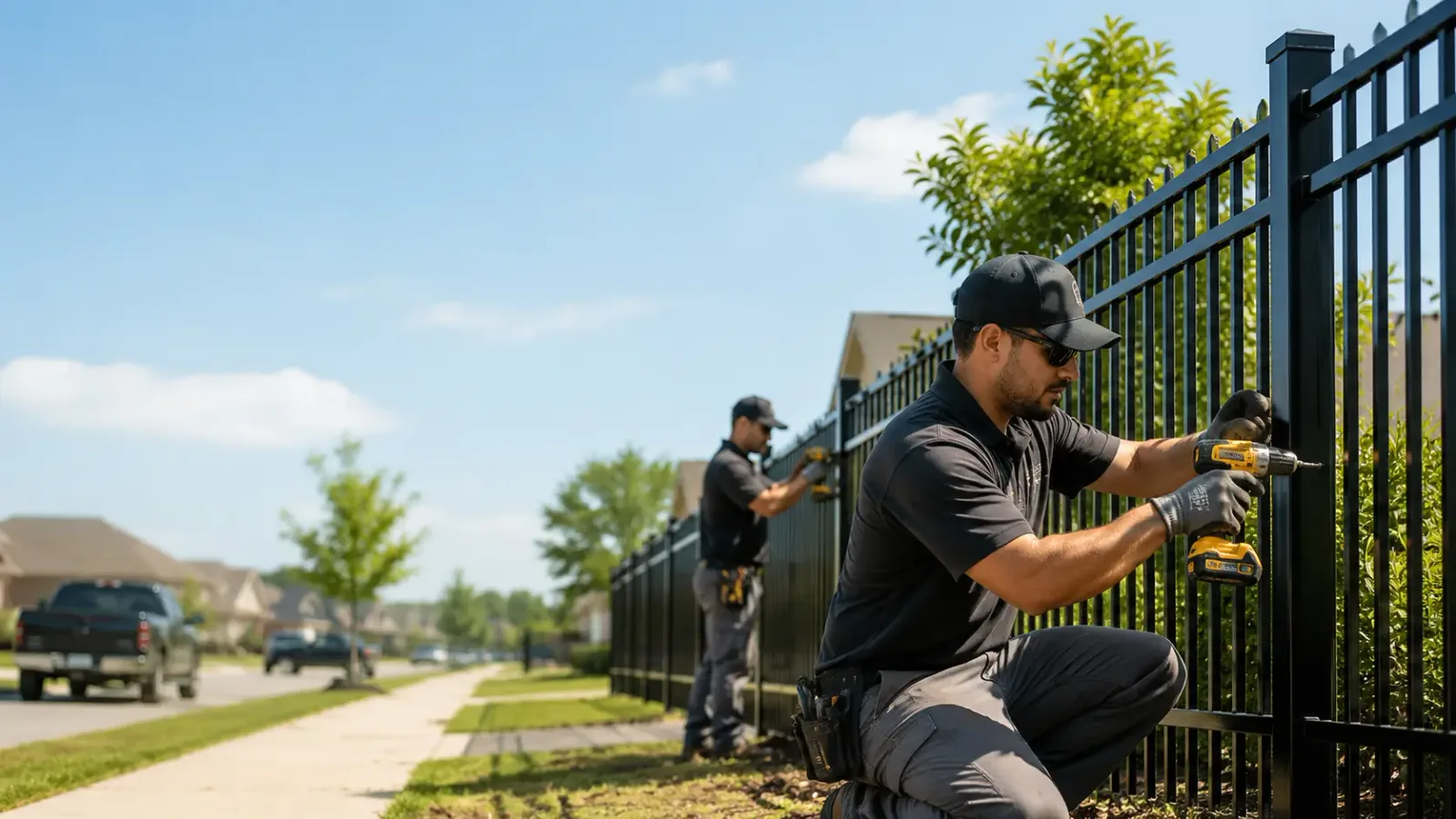 Metal Fence Installation in Wheeling, IL